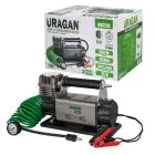 Автомобильный компрессор Uragan 10Атм 160л/мин 600Вт с зажимами АКБ — миниатюра 9