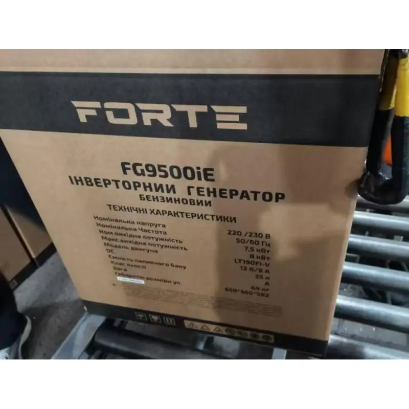 Инверторный бензиновый генератор Forte FG9500ie 8кВт - фото 4