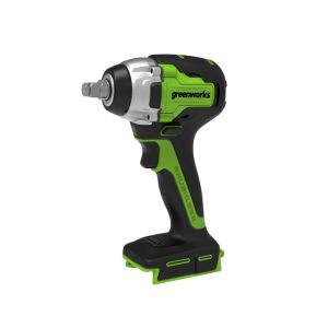Гайковерт ударний акумуляторний Greenworks GD24IW400 (24В, безщітковий, 400 Нм, Каркас)