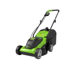 Акумуляторна газонокосарка Greenworks G24LM32K2 (24В, АКБ 2 Аг + Зарядне, ширина 32 см)