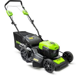 Акумуляторна газонокосарка Greenworks GD40LM46SPK4x (40V, Самохідна, АКБ 4Ач + ЗП)