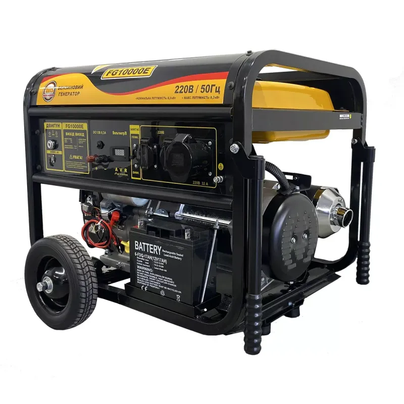 Електростанція бензинова Forte FG10000E (8кВт) - фото 4