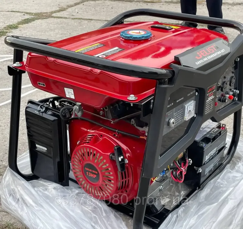 Генератор бензиновий 5 кВт JELIST 6500D - фото 2