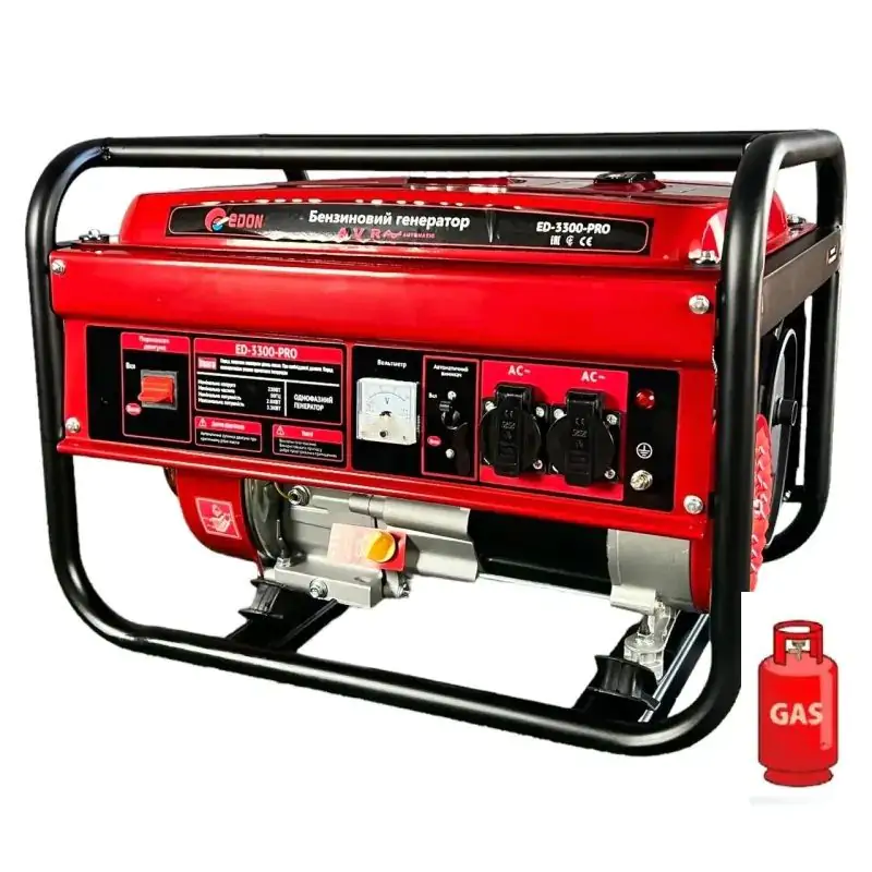 Генератор газовий EDON ED-3300Pro - фото 1 Генератор газовий EDON ED-3300Pro - фото 1