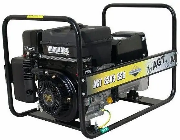 Бензиновый генератор AGT 8203 BSB SE R26 - фото 1 Бензиновый генератор AGT 8203 BSB SE R26 - фото 1