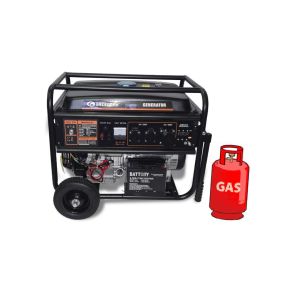 Генератор ГАЗ/бензиновий GREENMAX MB6500EB3 5.0/5.5 кВт, трифазний, з електрозапуском