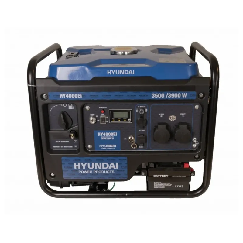 Инверторный генератор Hyundai HY 4000Ei (3.9 кВт, 220 В) - фото 3 Инверторный генератор Hyundai HY 4000Ei (3.9 кВт, 220 В) - фото 3