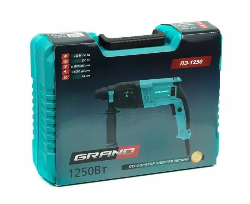 Перфоратор Grand ПЭ-1250 - фото 4