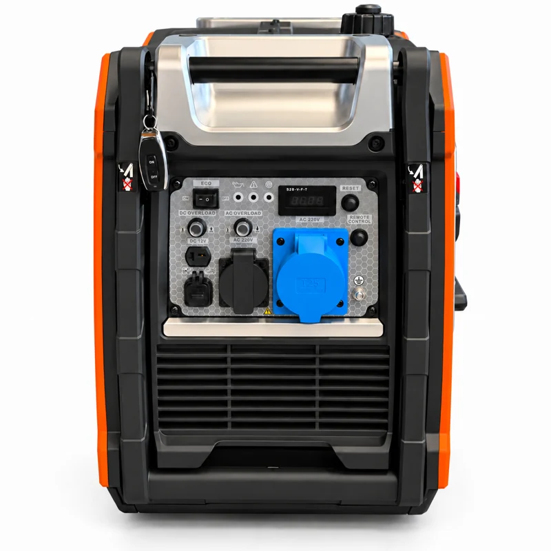 Инверторный бензиновый генератор GRETOR GRT-IG5500IE 5 кВт - фото 2