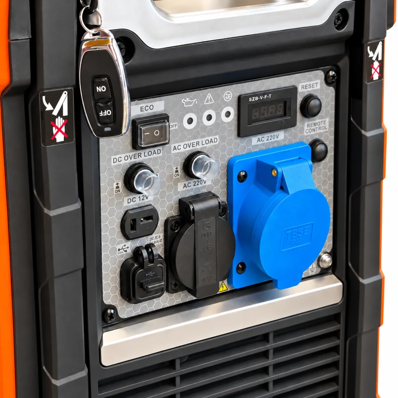 Инверторный бензиновый генератор GRETOR GRT-IG5500IE 5 кВт - фото 9