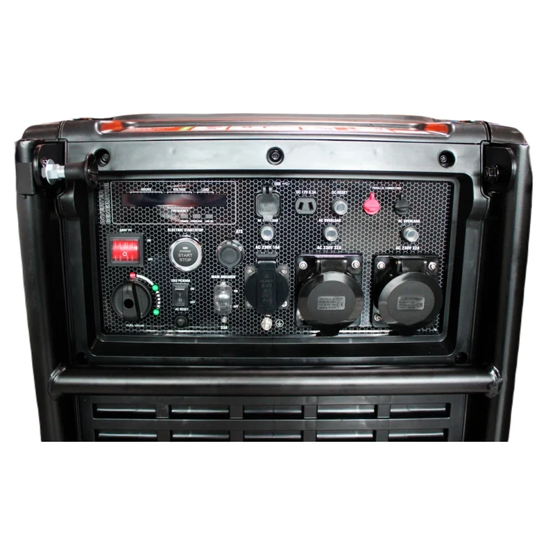 Инверторный бензиновый генератор GTM DK9000i, 7,5/8 кВт, бак 26 л - фото 5 Инверторный бензиновый генератор GTM DK9000i, 7,5/8 кВт, бак 26 л - фото 5