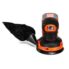 Аккумуляторная эксцентриковая шлифмашина GTM OSC18/125BL, 125 мм, без АКБ и ЗУ - миниатюра 3