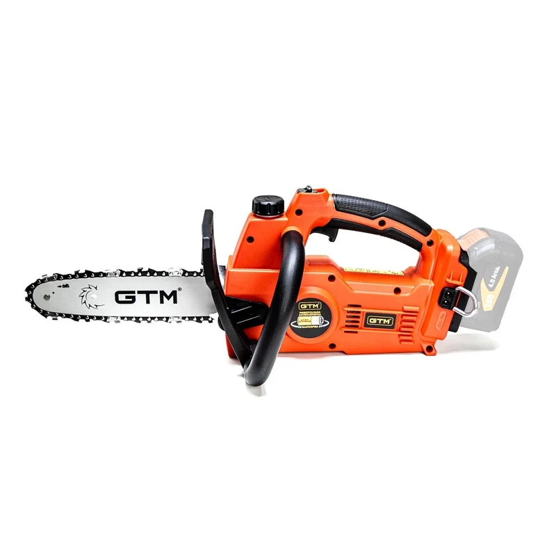 Аккумуляторная цепная пила GTM CS18/250BL KIT, 18 В, шина 25 см, АКБ 4 А·ч и зарядка - фото 2 Аккумуляторная цепная пила GTM CS18/250BL KIT, 18 В, шина 25 см, АКБ 4 А·ч и зарядка - фото 2