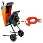 Садовий подрібнювач GTM DS2500/40 KIT, 2500 Вт, гілки до 40 мм + подовжувач 10 м - мініатюра 3 Садовий подрібнювач GTM DS2500/40 KIT, 2500 Вт, гілки до 40 мм + подовжувач 10 м - мініатюра 3