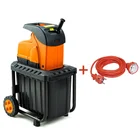 Садовый измельчитель GTM DS2800/45 KIT, 2800 Вт, ветки до 45 мм, бак 60 л + удлинитель 10 м - миниатюра 2