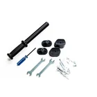 Садовый измельчитель GTM MS2800/45 KIT, фреза, 2800 Вт, ветки до 45 мм + удлинитель 10 м - миниатюра 8