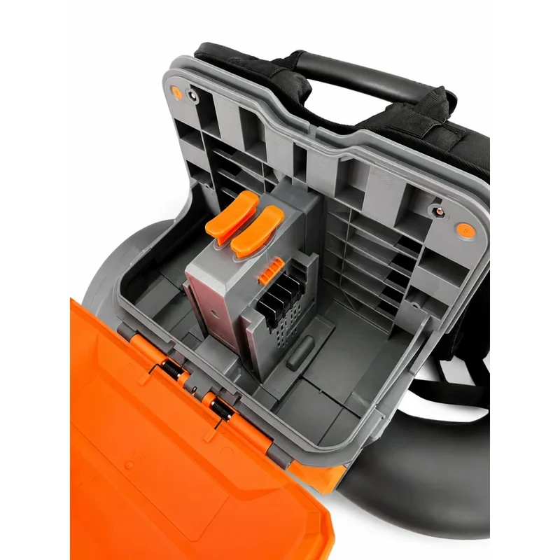 Воздуходувка ранцевая аккумуляторная GTM ABR56/1360BL 56 В, 1360 м³/ч, без АКБ и ЗУ - фото 5 Воздуходувка ранцевая аккумуляторная GTM ABR56/1360BL 56 В, 1360 м³/ч, без АКБ и ЗУ - фото 5