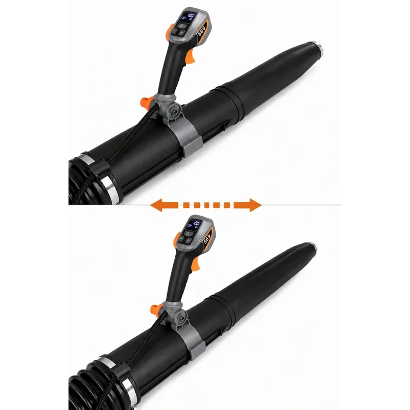 Воздуходувка ранцевая аккумуляторная GTM ABR56/1360BL 56 В, 1360 м³/ч, без АКБ и ЗУ - фото 8 Воздуходувка ранцевая аккумуляторная GTM ABR56/1360BL 56 В, 1360 м³/ч, без АКБ и ЗУ - фото 8
