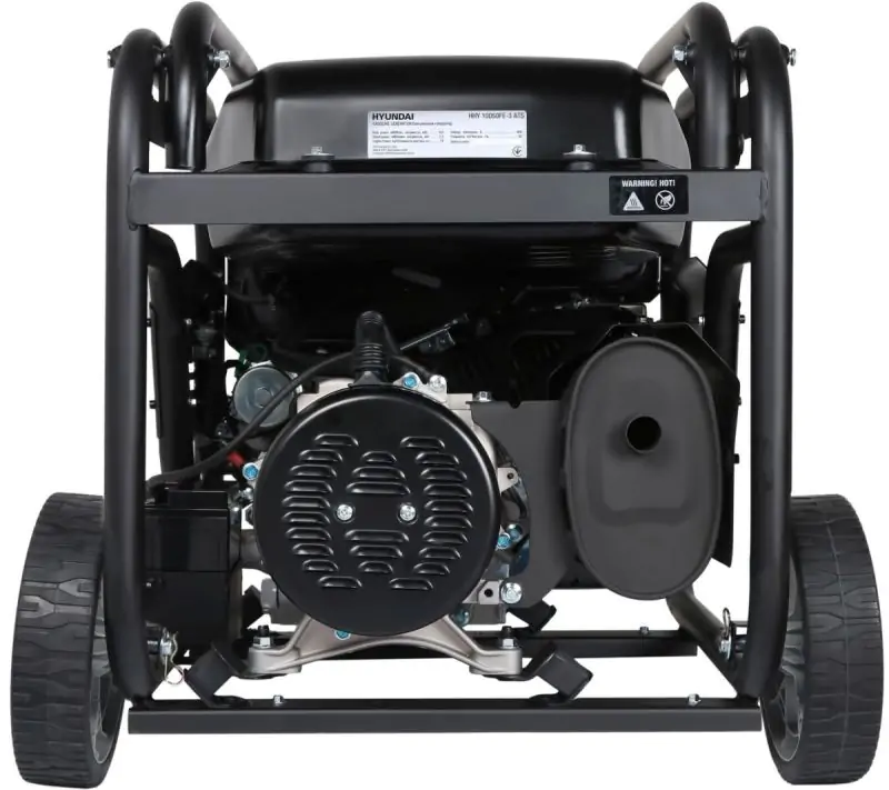 Генератор бензиновый Hyundai HHY 10050FE-3 ATS - фото 4