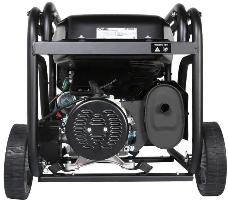 Генератор бензиновый Hyundai HHY 10050FE-T - фото 4