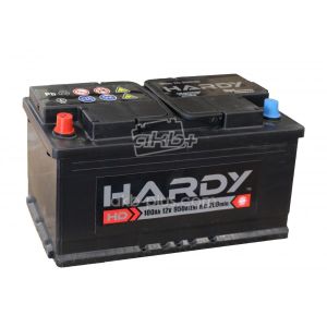 Автомобільний акумулятор HARDY 6СТ-100 (+/-) 12В 100АH 950А