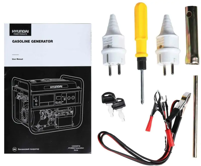 Бензиновий генератор Hyundai HHY 7020FE-T (універсальний 220/380В) - фото 7