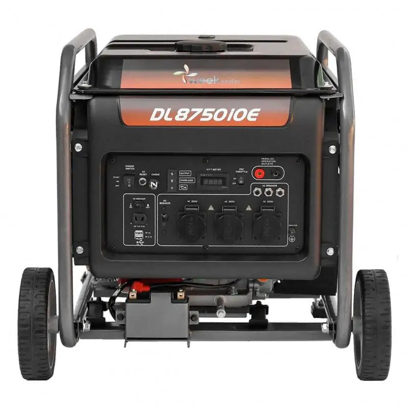 Інверторний генератор Weekender DL8750IOE - фото 3 Інверторний генератор Weekender DL8750IOE - фото 3