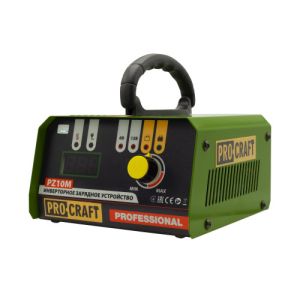 Інверторний зарядний пристрій Procraft PZ10M (6/12 В, 10 А, АКБ 10-150 А·год)