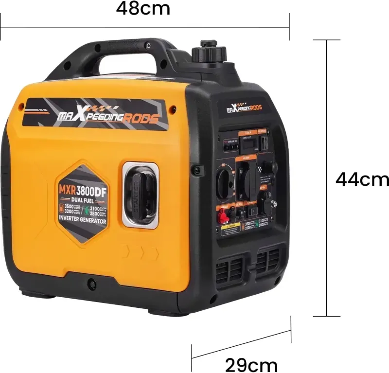 Инверторный газобензиновый генератор MaXpeedingRods MXR3800DF - фото 4
