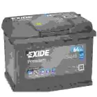 Автомобильный аккумулятор Exide 6СТ-64 Premium EA640 — миниатюра 1