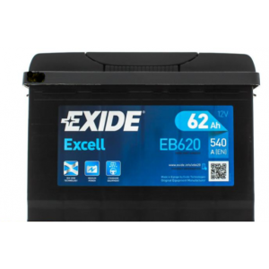 Автомобільний акумулятор Exide 6СТ-62 Excell EB620