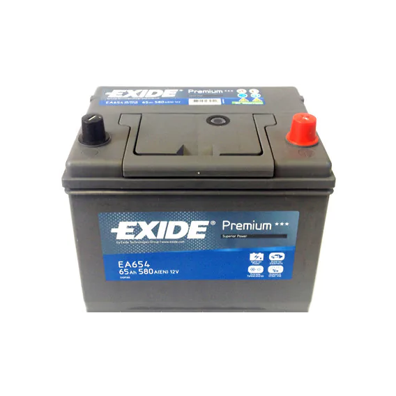 Автомобільний акумулятор Exide 6СТ-65 Premium EA654 - фото 1 Автомобільний акумулятор Exide 6СТ-65 Premium EA654 - фото 1