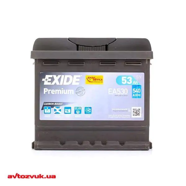Автомобільний акумулятор Exide 6СТ-53 Premium EA530 - фото 1 Автомобільний акумулятор Exide 6СТ-53 Premium EA530 - фото 1