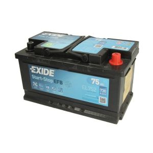 Автомобільний акумулятор Exide 6СТ-75 Start-Stop EFB EL752
