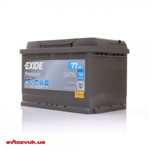 Автомобільний акумулятор Exide 6СТ-77 Premium EA770