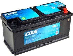 Автомобільний акумулятор Exide 6СТ-105 Start-Stop AGM EK1050