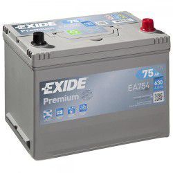 Автомобільний акумулятор Exide 6СТ-75 Premium EA755