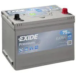 Автомобильный аккумулятор Exide 6СТ-75 Premium EA755 - фото 1 Автомобильный аккумулятор Exide 6СТ-75 Premium EA755 - фото 1