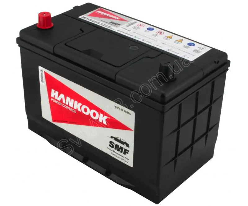 Автомобильный аккумулятор Hankook 6СТ-95 SMF 115D31FR - фото 1 Автомобильный аккумулятор Hankook 6СТ-95 SMF 115D31FR - фото 1