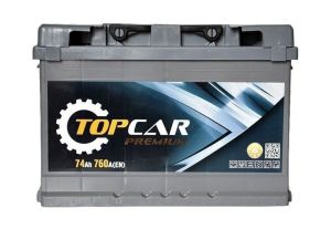 Автомобільний акумулятор Top Car 6СТ-74 Premium