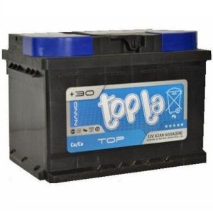 Автомобільний акумулятор Topla 6СТ-62 TOP