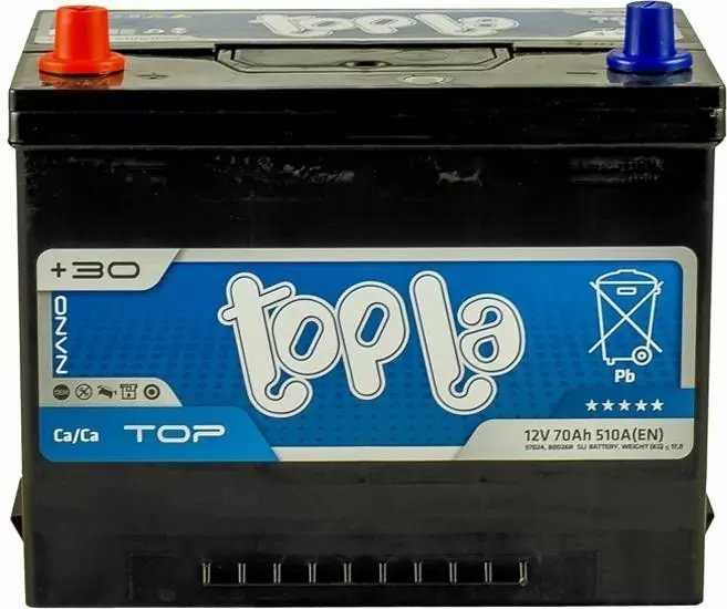 Автомобильный аккумулятор Topla 6СТ-70 TOP Japan - фото 1 Автомобильный аккумулятор Topla 6СТ-70 TOP Japan - фото 1