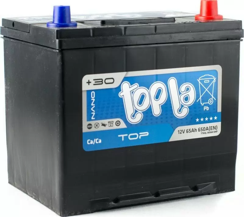 Автомобильный аккумулятор Topla 6СТ-65 TOP Japan - фото 1 Автомобильный аккумулятор Topla 6СТ-65 TOP Japan - фото 1