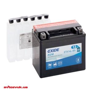 Мото акумулятор Exide 6СТ-12 ETX14L-BS