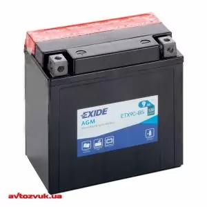 Товар Мото аккумулятор Exide 6СТ-9 ETX9C-BS