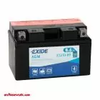 Мото аккумулятор Exide 6СТ-8,6 ETZ10-BS — миниатюра 1