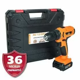 Дрель-шуруповерт аккумуляторная Vitals AU 12/2AO - фото 1 Дрель-шуруповерт аккумуляторная Vitals AU 12/2AO - фото 1