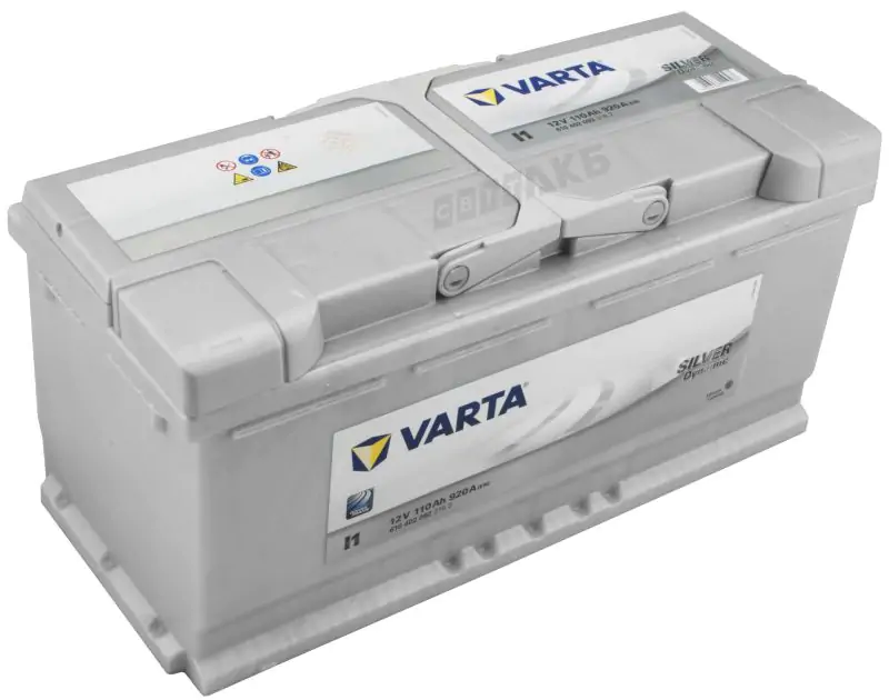 Автомобільний акумулятор Varta 6СТ-110 I1Silver Dynamic - фото 1 Автомобільний акумулятор Varta 6СТ-110 I1Silver Dynamic - фото 1