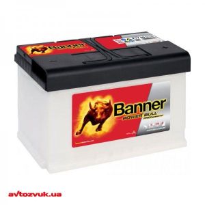 Автомобільний акумулятор Banner 6СТ-77 Power Bull Pro