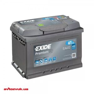 Автомобільний акумулятор Exide 6СТ-61 Premium EA612